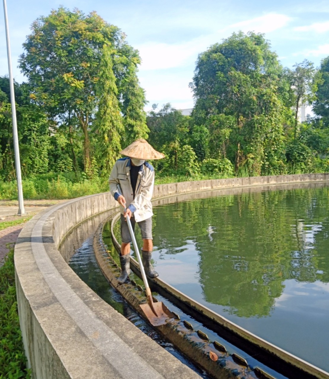 Công tác vệ sinh của hệ thống thoát nước và xử lý nước thải thành phố Lào Cai